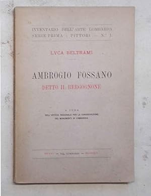 Ambrogio Fossano detto il Bergognone.
