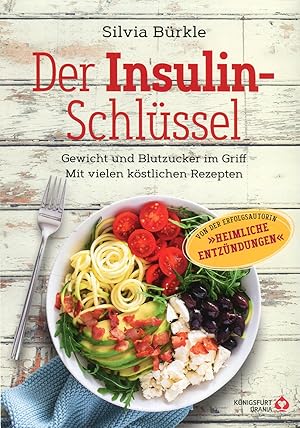 Seller image for Der Insulin-Schlssel: Gewicht und Blutzucker im Griff - Mit vielen kstlichen Rezepten (Insulinresistenz, Diabetes Typ 2, Blutzuckerspiegel) for sale by McBook