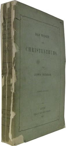 Bild des Verkufers fr Smtliche Werke Bd. 7 Das Wesen des Christenthums [Christentums]. zum Verkauf von Rotes Antiquariat