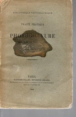 Traité de photogravure sur zinc et sur cuivre