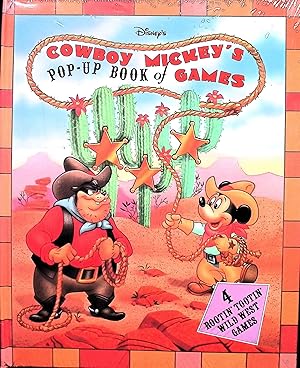Seller image for Disney's Cowboy Mickey's Pop-Up Book of Games: 4 Rootin' Tootin' Wild West Games (New) for sale by Liberty Book Store ABAA FABA IOBA