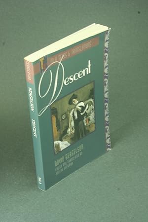 Bild des Verkufers fr Descent. Translated and introduced by Joseph Sherman zum Verkauf von Steven Wolfe Books