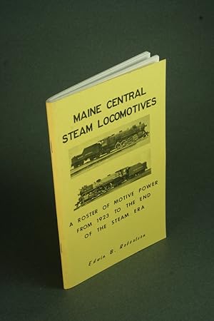 Seller image for Maine Central steam locomotives. for sale by Steven Wolfe Books