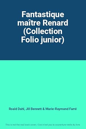 Seller image for Fantastique matre Renard (Collection Folio junior) for sale by Ammareal