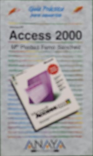Imagen del vendedor de Access 2000 a la venta por Librera Alonso Quijano