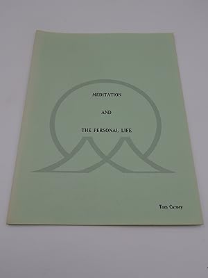 Bild des Verkufers fr Meditation and The Personal Life zum Verkauf von Lee Madden, Book Dealer