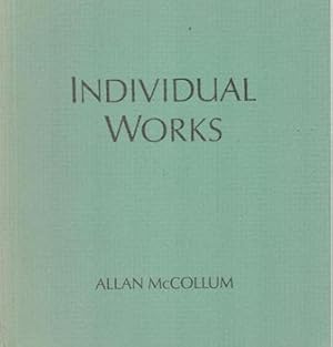 Immagine del venditore per Allan McCollum: Individual Works 1988. (Exhibition at John Weber Gallery, New York, 1988). venduto da Wittenborn Art Books