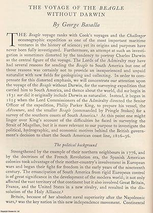 Image du vendeur pour The Voyage of The Beagle without Darwin. An original article from the Mariner's Mirror, 1963. mis en vente par Cosmo Books