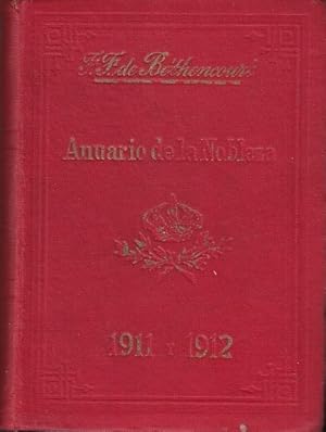 Imagen del vendedor de ANUARIO DE LA NOBLEZA DE ESPAA. 1911 y 1912. a la venta por Librera Torren de Rueda