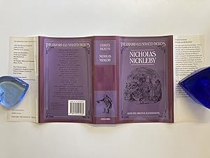 DUST JACKET for 'Nicholas Nickleby'