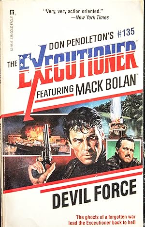 Imagen del vendedor de The Executioner #135: Devil Force a la venta por Mad Hatter Bookstore