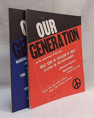 Bild des Verkufers fr Our Generation [two issues (vol. 10 nos. 2 & 3)] zum Verkauf von Book House in Dinkytown, IOBA