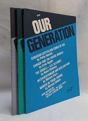 Seller image for Our Generation [three issues (vol. 15, nos. 1-3)] for sale by Book House in Dinkytown, IOBA