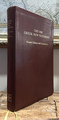 Bild des Verkufers fr The UBS Greek New Testament: Reader's Edition With Textual Notes ["Flexisoft Leather" binding] zum Verkauf von CARDINAL BOOKS  ~~  ABAC/ILAB