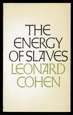 Imagen del vendedor de The Energy of Slaves a la venta por Bookworks
