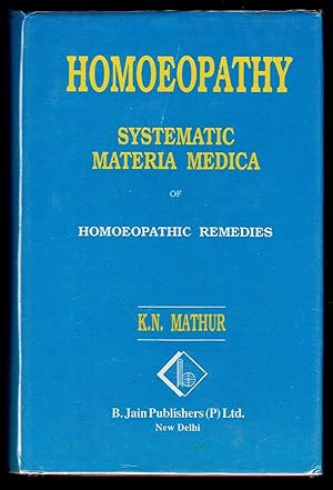 Seller image for Systematic Materia Medica of Homoeopathic Remedies for sale by Bookworks