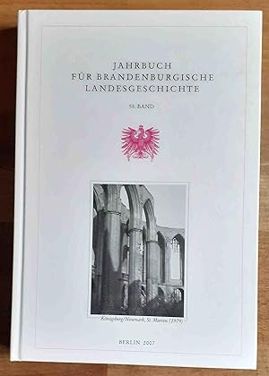 Bild des Verkufers fr Jahrbuch fr Brandenburgische Landesgeschichte. 57. Band zum Verkauf von VersandAntiquariat Claus Sydow