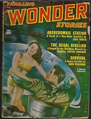Seller image for THRILLING WONDER Stories: February, Feb. 1952 ("Abercrombie Station") for sale by Books from the Crypt