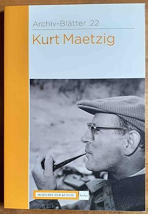 Kurt Maetzig ; Archiv-Blätter 22