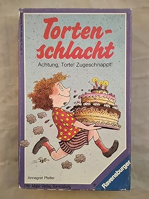 Tortenschlacht - Achtung, Torte! Zugeschnappt! [Kinderspiel]. Achtung: Nicht geeignet für Kinder ...