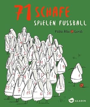Bild des Verkufers fr 71 Schafe spielen Fussball zum Verkauf von Gerald Wollermann