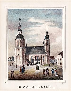 "Die Andreaskirche in Eisleben" - St. Andreas Kirche Eisleben LK Mansfeld-Südharz / Sachsen-Anhalt