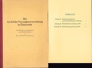 Seller image for Die kirchliche Vermgensverwaltung in sterreich for sale by avelibro OHG