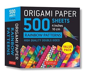 Seller image for Origami Paper 500 Sheets Rainbow Patterns : High-quality Double-sided Origami Sheets Printed With 12 Different Patterns for sale by GreatBookPricesUK