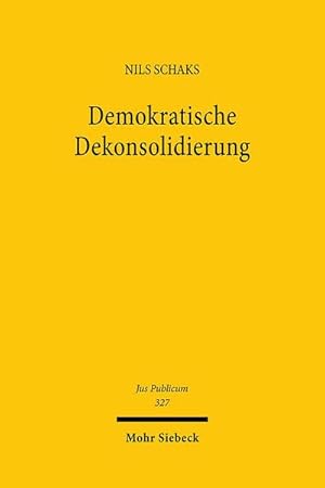 Seller image for Demokratische Dekonsolidierung for sale by Wegmann1855