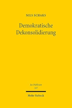 Seller image for Demokratische Dekonsolidierung for sale by BuchWeltWeit Ludwig Meier e.K.