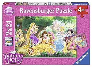 Beste Freunde der Prinzessinnen. Puzzle 2 X 24 Teile