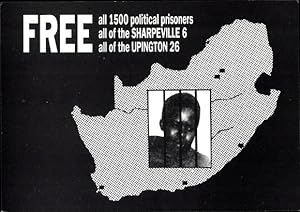 Ansichtskarte / Postkarte Südafrika, Freilassung aller politischen Gefangenen, Sharpeville Six, U...