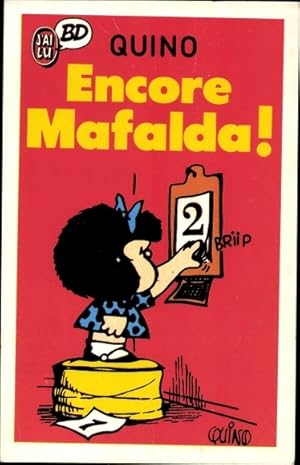 Image du vendeur pour Knstler Ansichtskarte / Postkarte Quino, Comicfigur Mafalda, Kalender, Comicstrip mis en vente par akpool GmbH