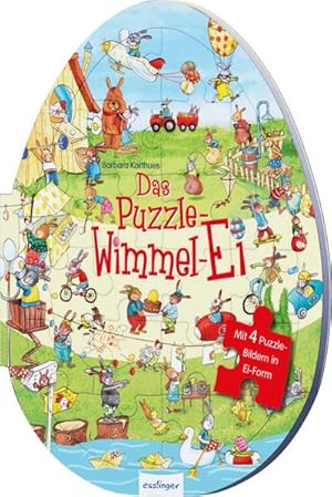 Bild des Verkufers fr Das Puzzle-Wimmel-Ei : Ein Spiel- und Mitmachbuch, Ostergeschenk fr Kinder ab 3 zum Verkauf von Smartbuy