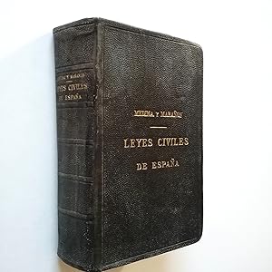 Seller image for Leyes civiles de Espaa for sale by MAUTALOS LIBRERA