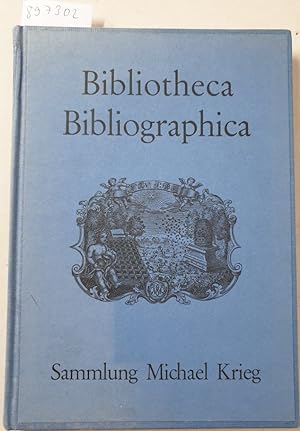 BIBLIOTHECA Bibliographica. Bücher über Bücher, Bibliotheksbeschreibungen und Sammlungskataloge a...