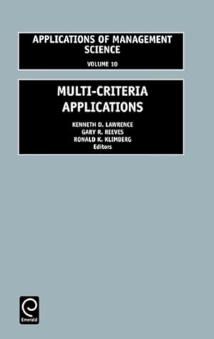 Seller image for Multi-Criteria Applications for sale by GreatBookPrices