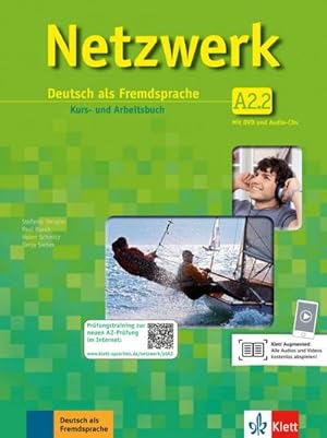 Bild des Verkufers fr Netzwerk A2.2: Deutsch als Fremdsprache. Kurs- und Arbeitsbuch mit DVD und 2 Audio-CDs (Netzwerk: Deutsch als Fremdsprache) : Deutsch als Fremdsprache zum Verkauf von AHA-BUCH