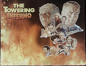 Image du vendeur pour The Towering Inferno Lot of Sixteen 8 1/2" x 11" Reproduction Photos 1974 Rare mis en vente par AcornBooksNH