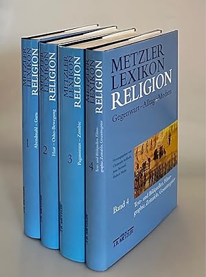 Bild des Verkufers fr Metzler Lexikon Religion [4 Bde., =komplett]. zum Verkauf von Wissenschaftl. Antiquariat Th. Haker e.K