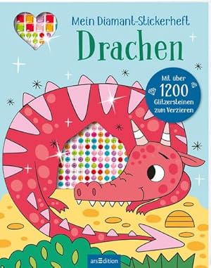 Seller image for Mein Diamant-Stickerheft - Drachen for sale by BuchWeltWeit Ludwig Meier e.K.