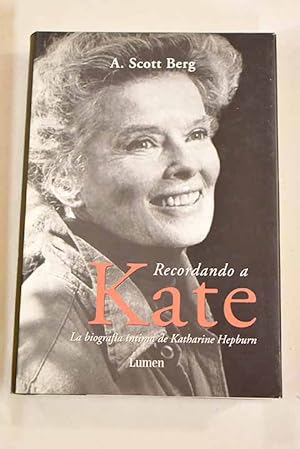 Imagen del vendedor de Recordando a Kate a la venta por Alcan Libros