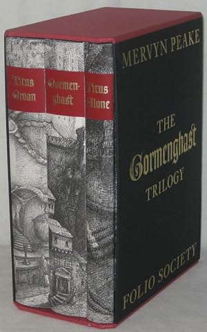 Seller image for THE GORMENGHAST TRILOGY: TITUS GROAN, GORMENGHAST & TITUS ALONE (3 Vols). for sale by Grove Rare Books PBFA
