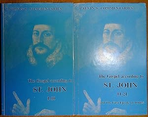 Imagen del vendedor de The Gospel of St. John 1-10 & 11-21 and First Epistle of John a la venta por Pendleburys - the bookshop in the hills