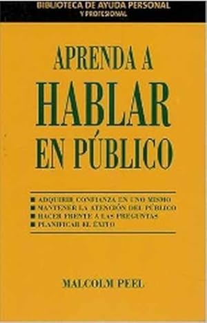 Imagen del vendedor de Aprenda a hablar en pblico a la venta por SOSTIENE PEREIRA