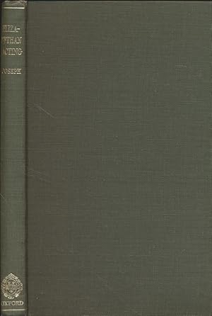 Bild des Verkufers fr Elizabethan Acting Oxford English Monographs - General Editors. J. R. R. Tolkien, F. P. Wilson, R. F. W. Fletcher zum Verkauf von Fundus-Online GbR Borkert Schwarz Zerfa