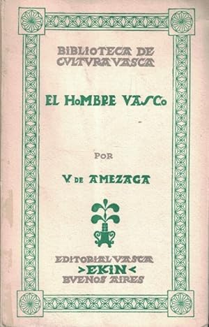 Imagen del vendedor de EL HOMBRE VASCO a la venta por Librera Torren de Rueda