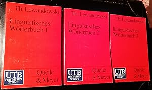 Linguistisches Wörterbuch ( Bände 1 - 3, komplett )