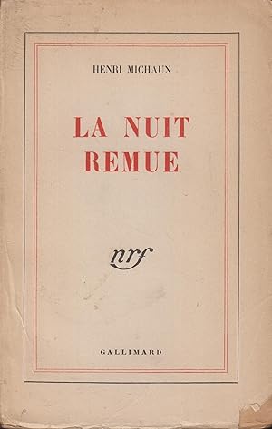 Seller image for La nuit remue for sale by PRISCA