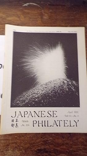 Seller image for Japanese Philately Volume 35 No 2: April 1980 for sale by Tilly's Bookshop